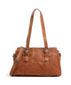 Spikes & Sparrow Bronco Schultertasche brandy