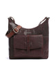 Spikes & Sparrow Bronco Beuteltasche dark brown