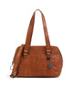Spikes & Sparrow Bronco Schultertasche brandy