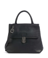 The Chesterfield Brand Wax Pull Up Cow Angera Handtasche black