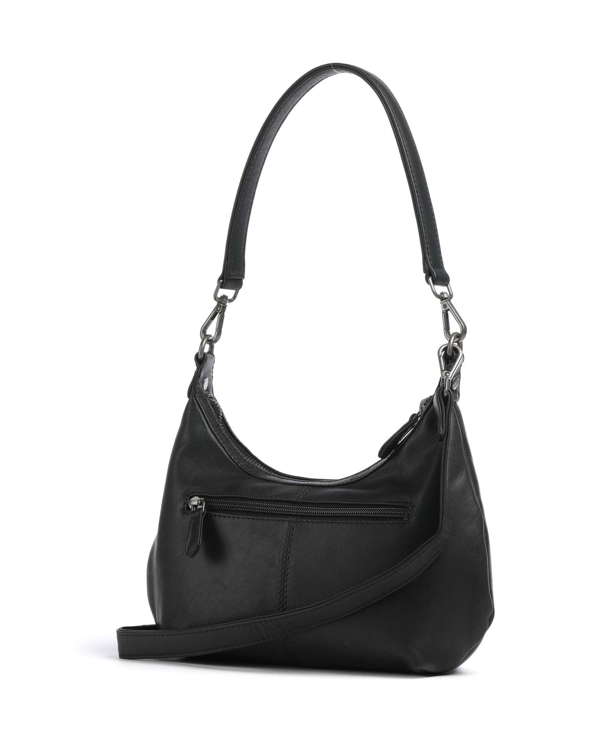 The Chesterfield Brand Wax Pull Up Cow Nancy Shoulder bag black