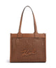 Karl Lagerfeld K/Skuare Tote bag dark tan
