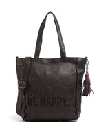 Taschendieb Wien Glücksbrücke 2 Shopper mokka