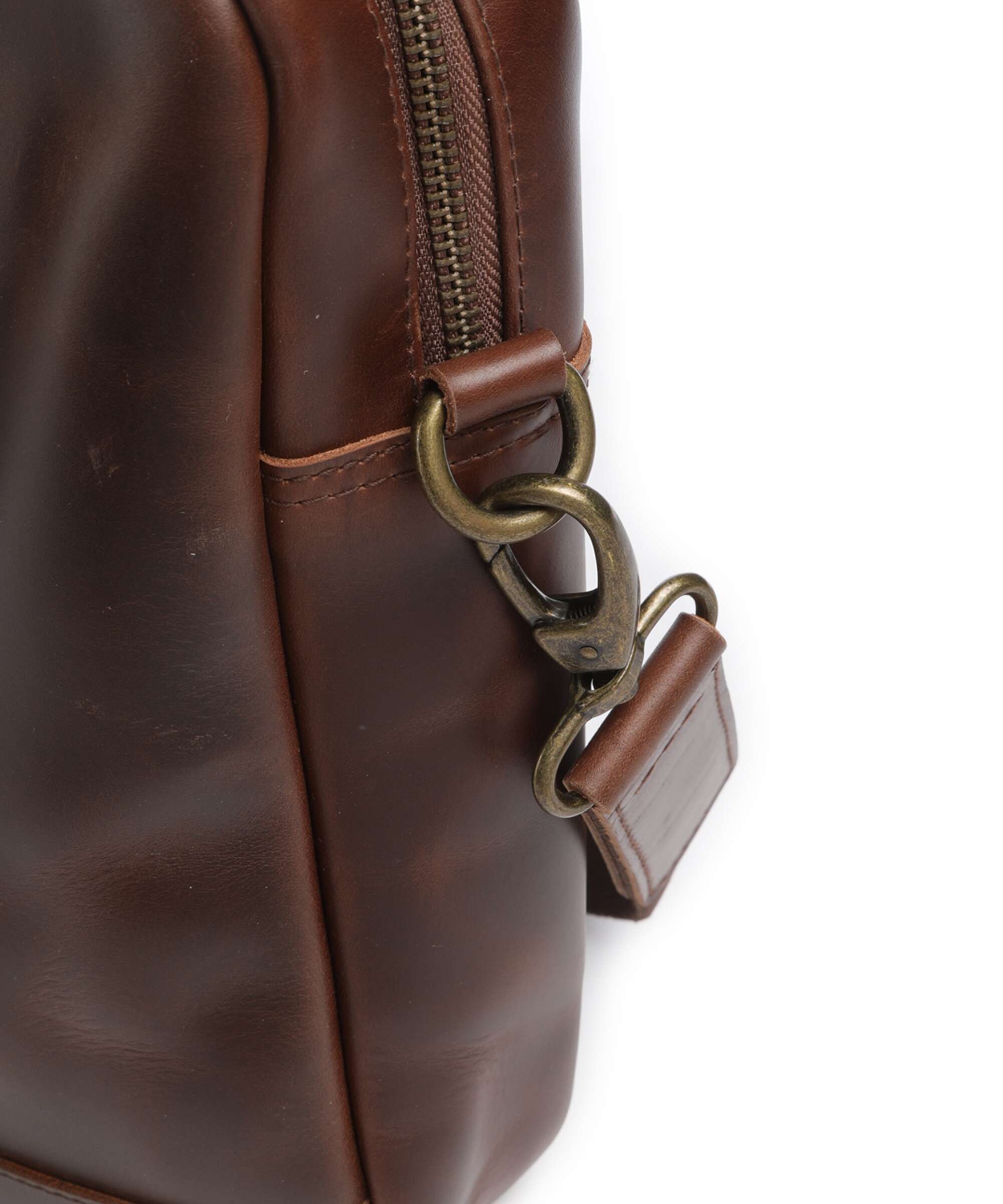 Buckle & Seam Everett Briefcase brown