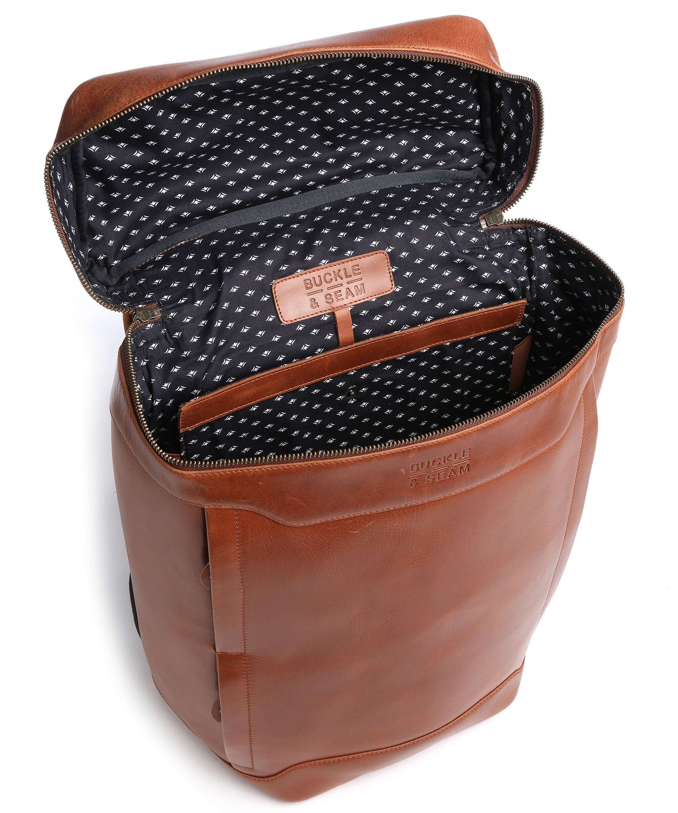 Buckle & Seam Siwa Backpack cognac