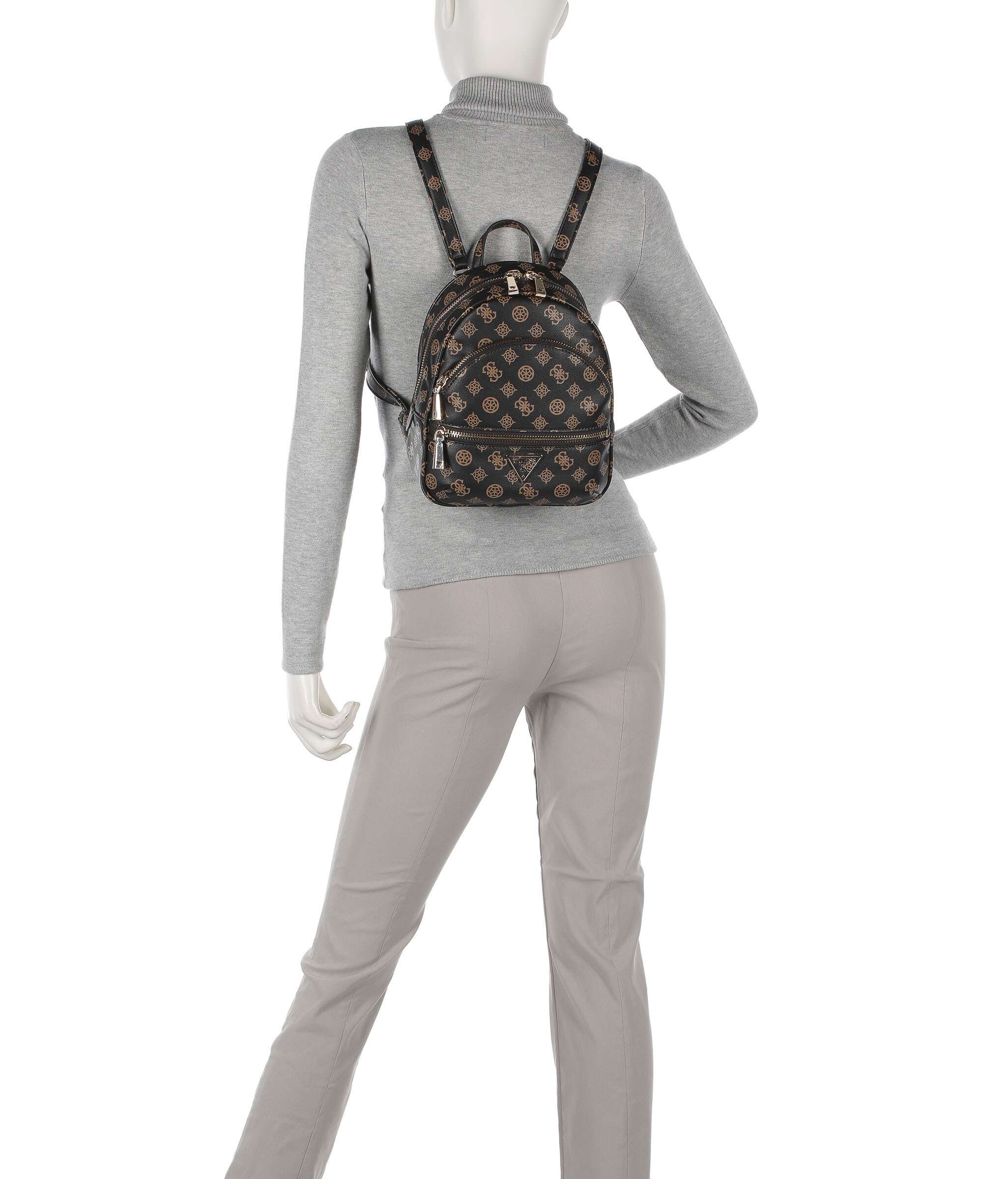 Guess Manhattan Backpack black/brown