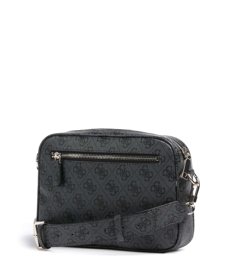 Guess Meridian Crossbody bag coal logo