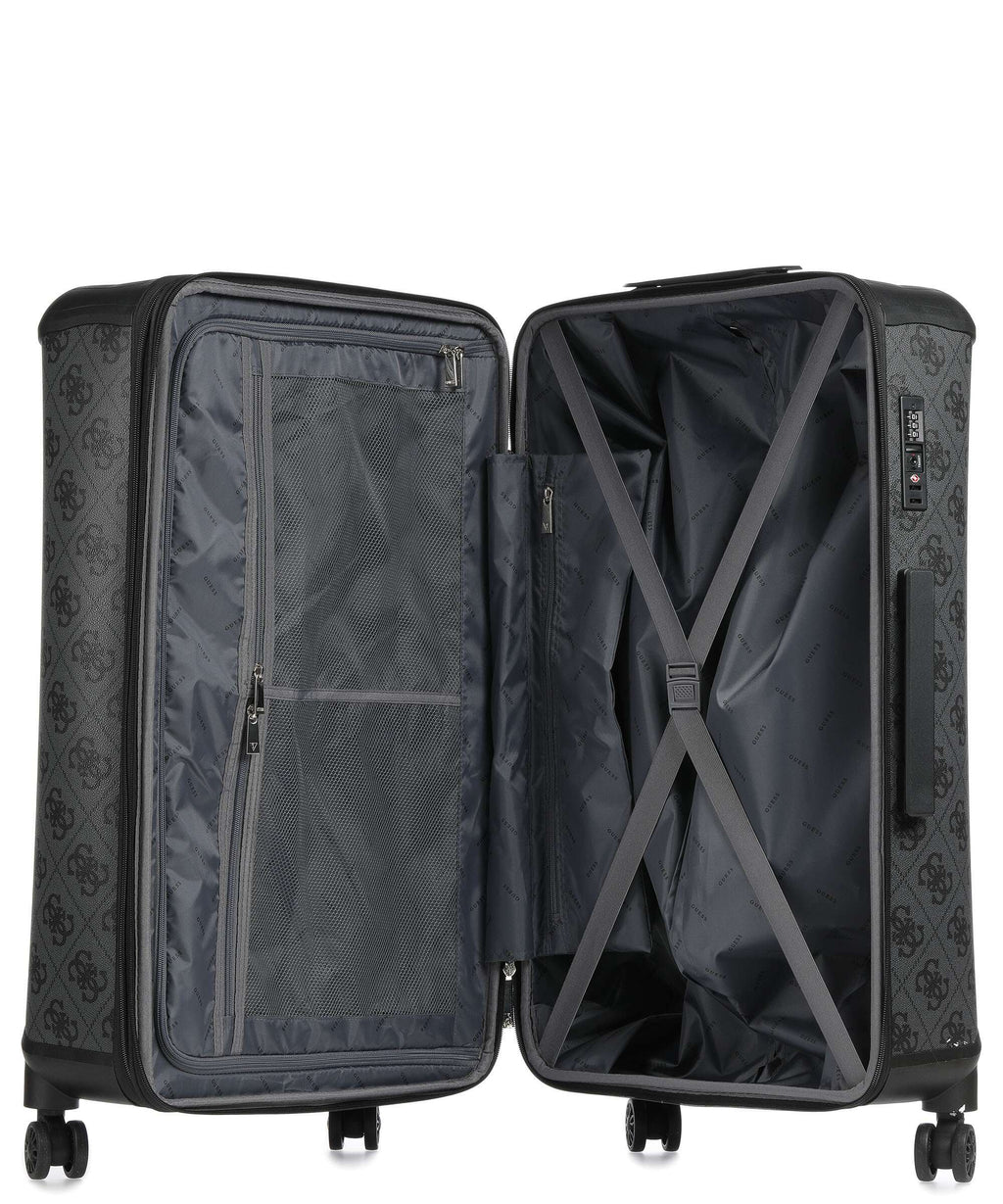 Guess Berta Spinner (4 wheels) coal logo