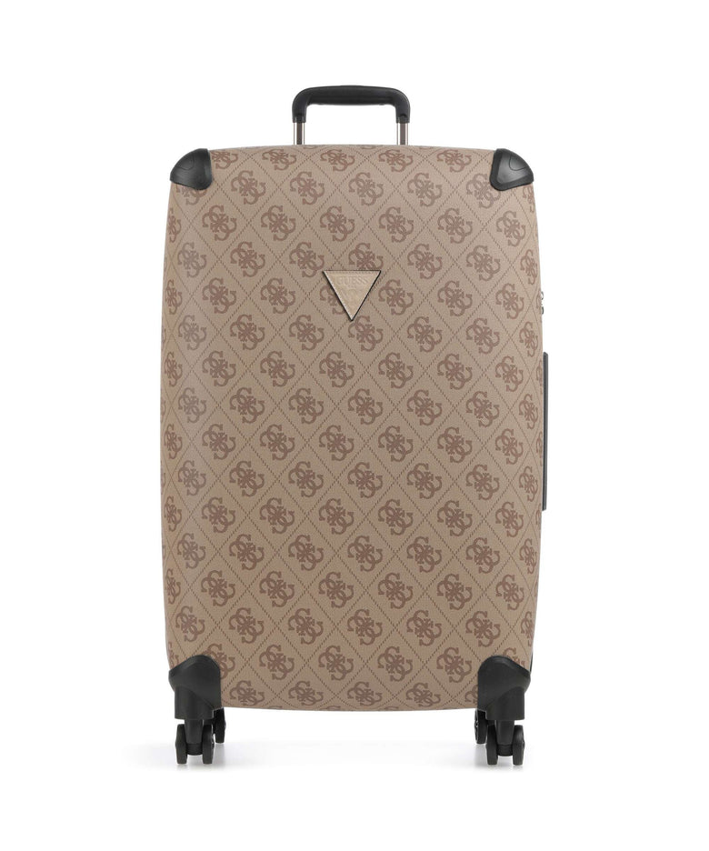 Guess Berta Spinner (4 wheels) latte logo/brown