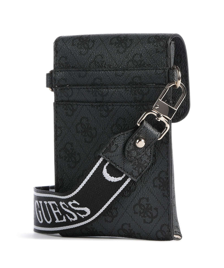 Guess Latona Phone bag coal logo