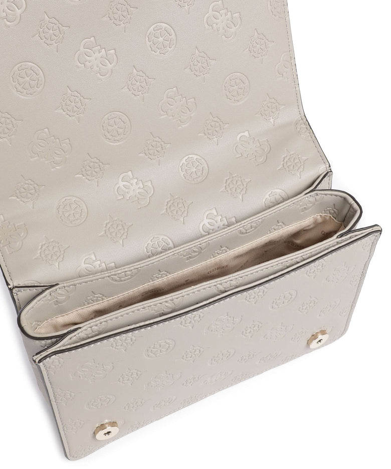 Guess Jena Shoulder bag taupe logo