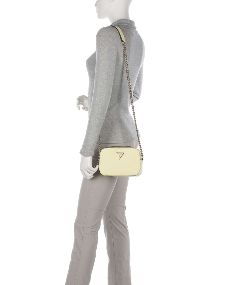 Guess Noelle Crossbody bag pale yellow