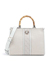 Guess Kerima Handtasche natural/dove logo