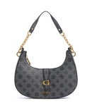 Guess Kuba Schultertasche charcoal logo