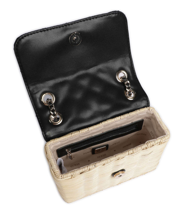 Guess Giully Shoulder bag natural/black