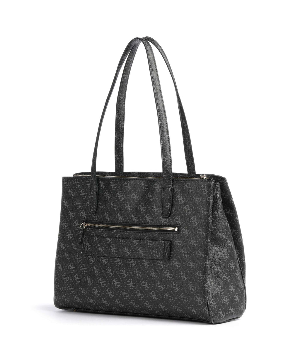 Guess Power Play Tote bag dark black logo