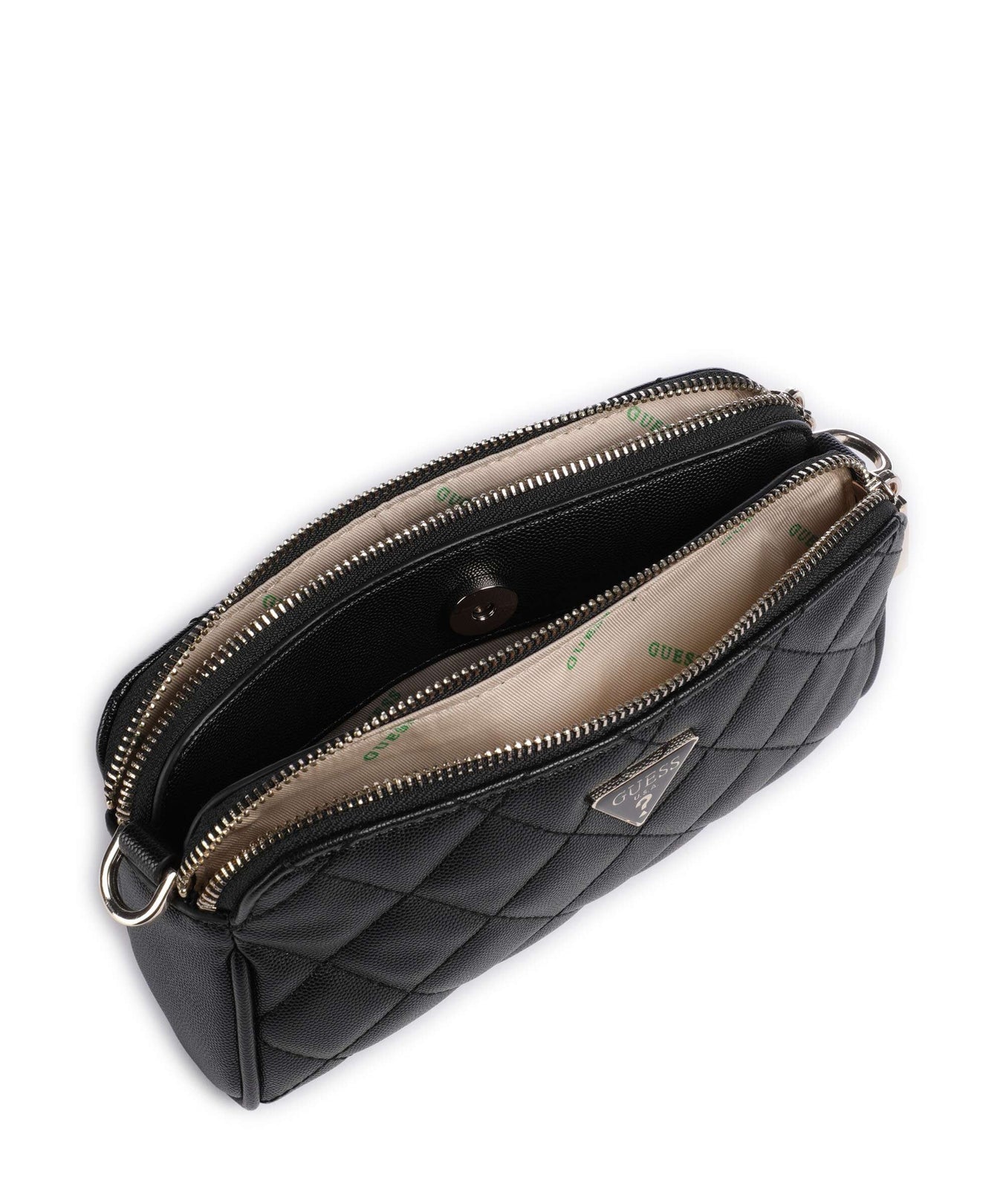 Guess Carly Eco Crossbody bag black