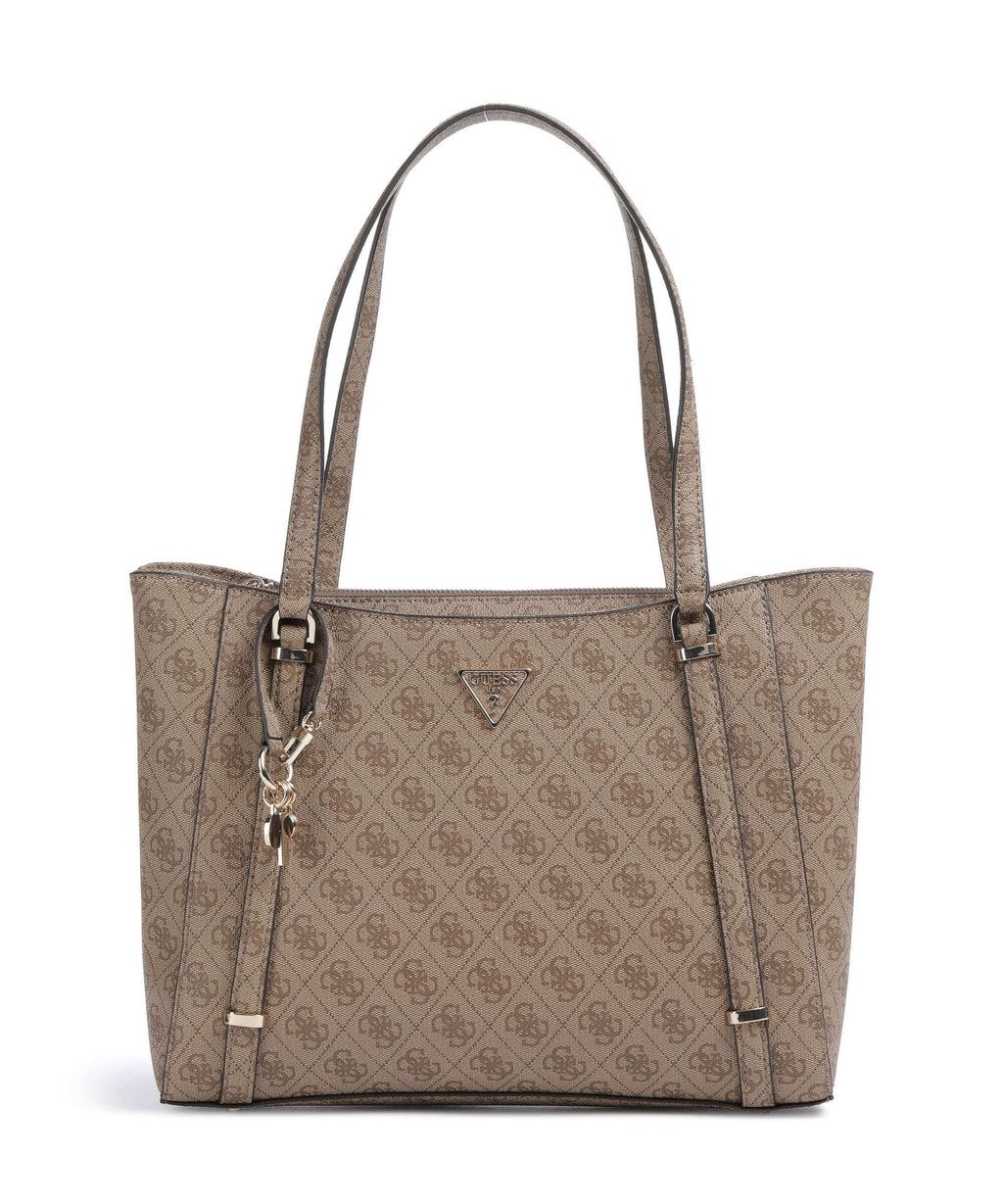 Guess Erica Eco Tote bag latte logo