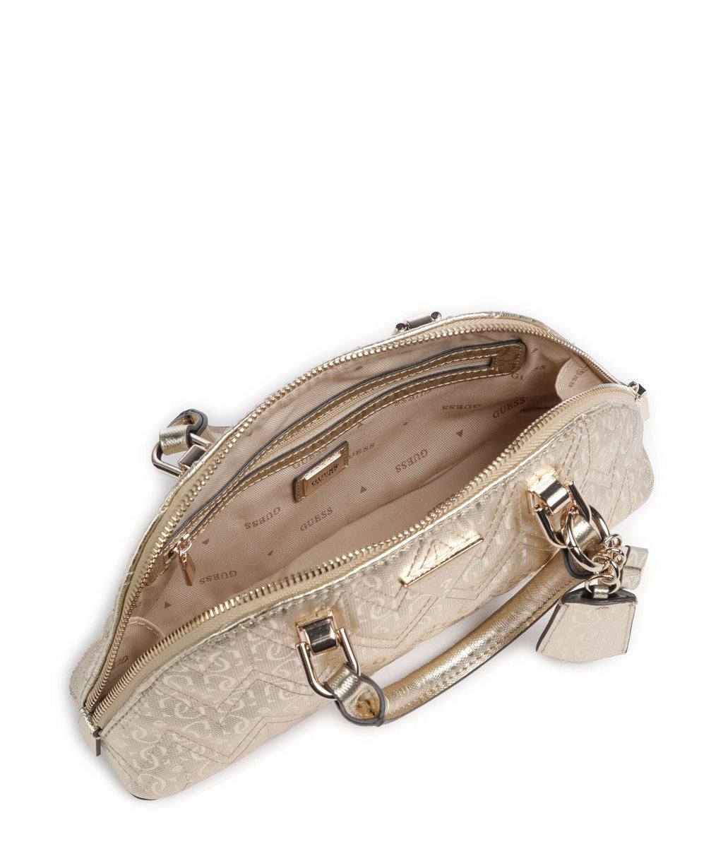 Guess Adelard Handbag gold