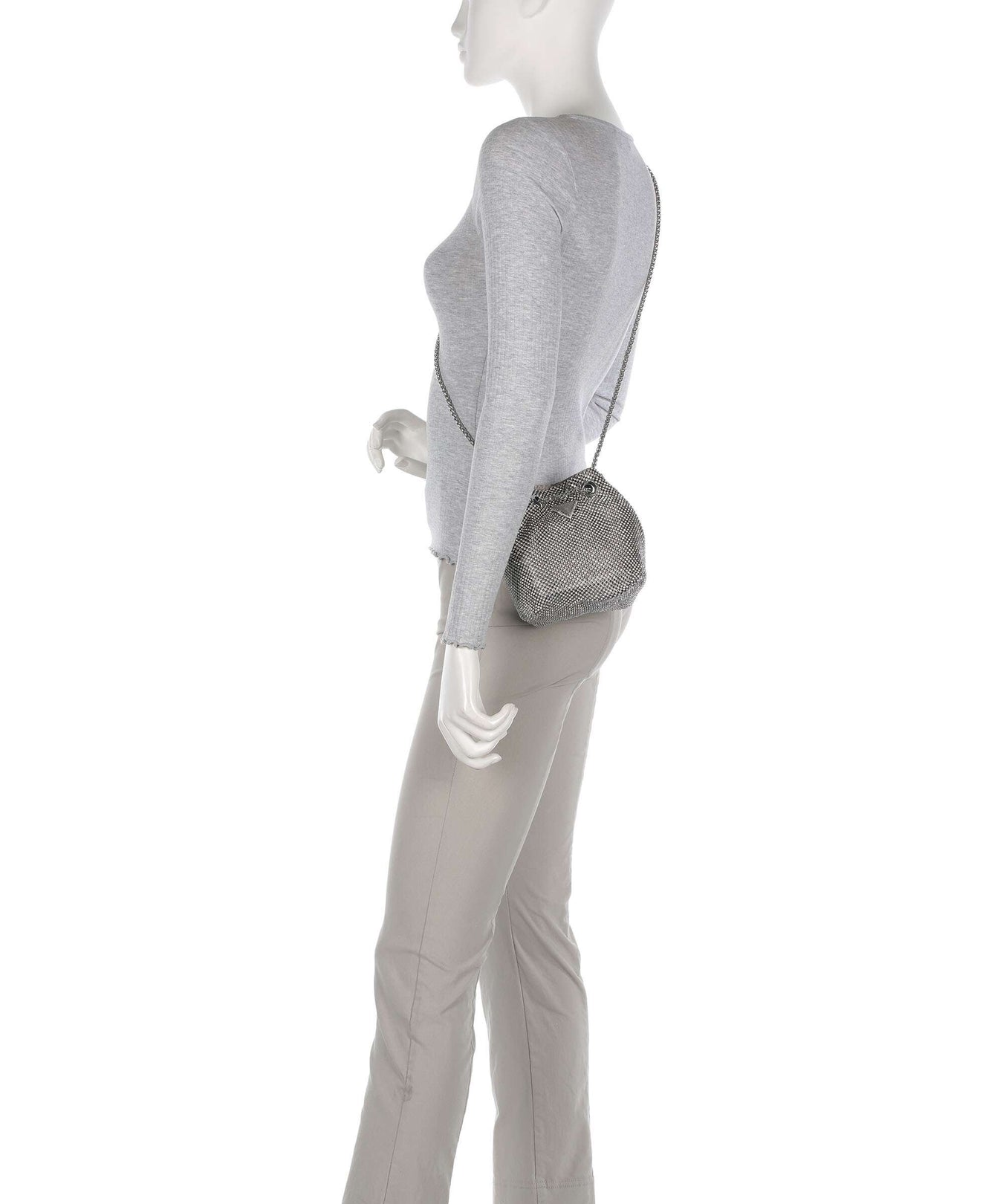 Guess Zalina Shoulder bag silver