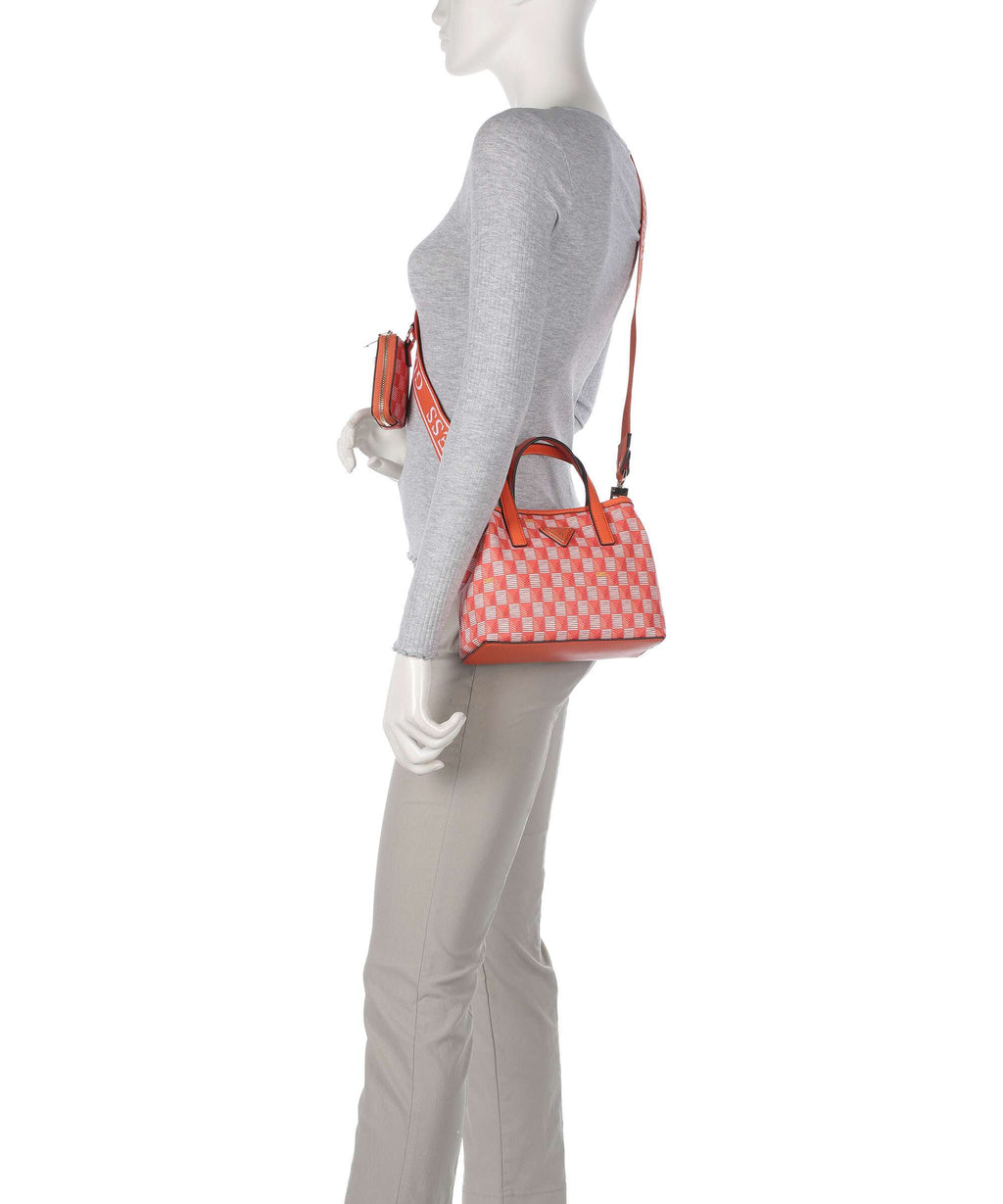 Guess G Wave Mini Handbag orange logo