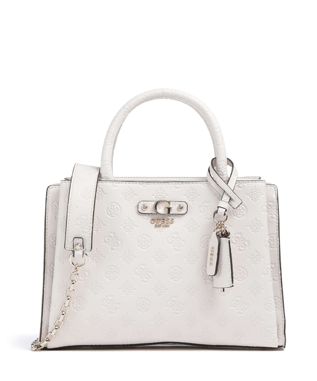 Guess Gerty Peony Handbag offwhite