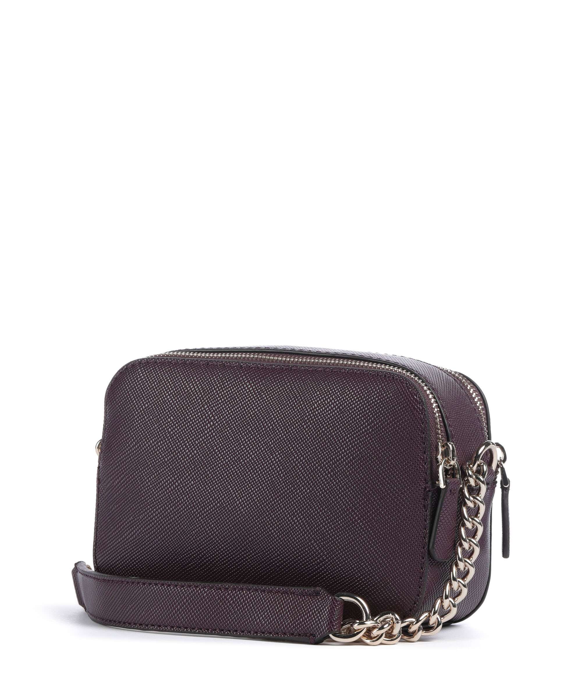 Guess Noelle Crossbody bag aubergine