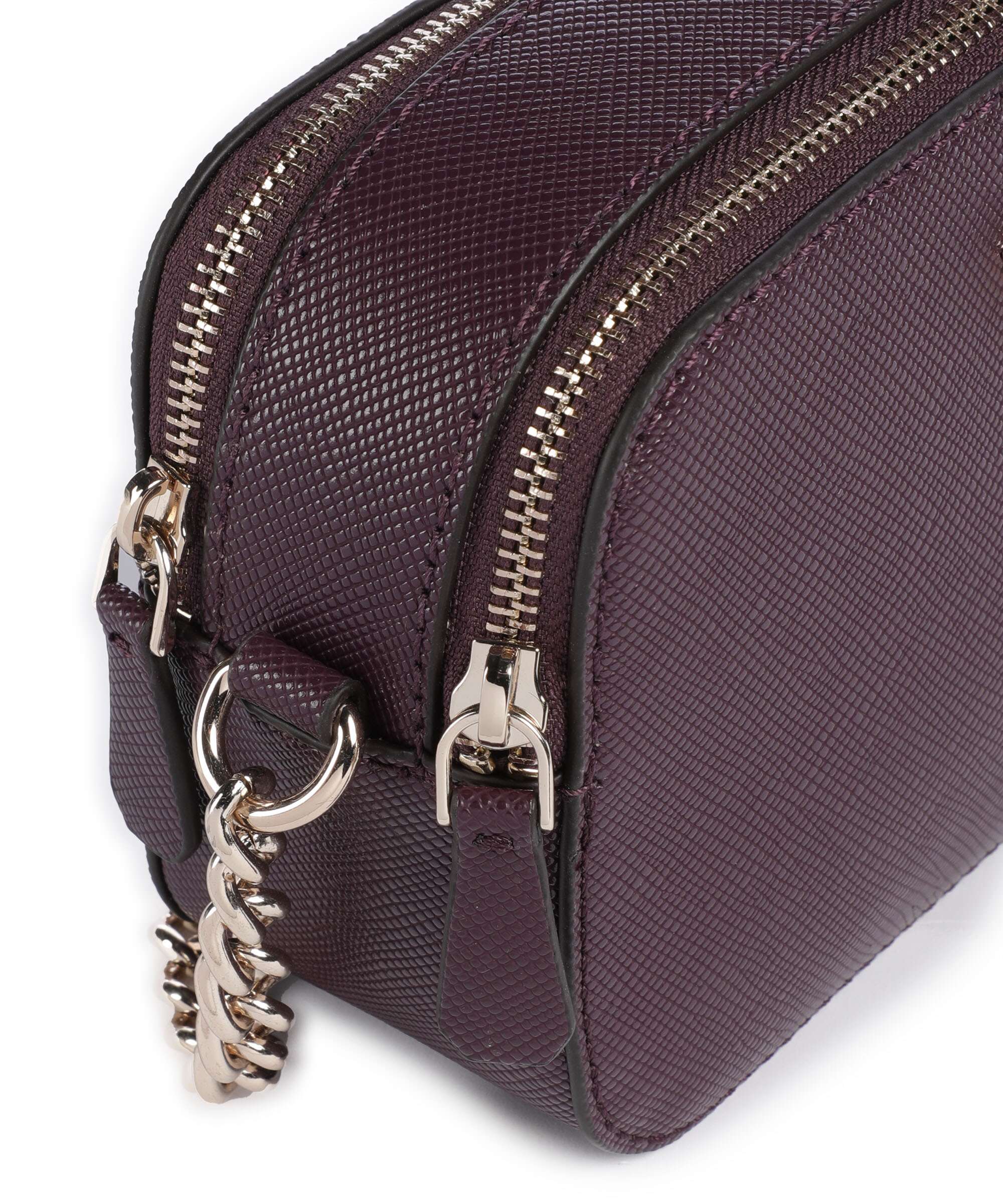 Guess Noelle Crossbody bag aubergine