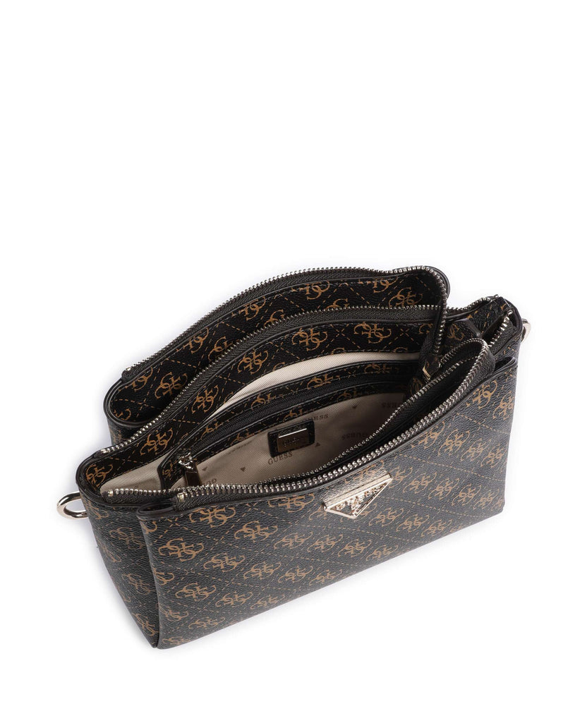Guess Noelle Q Logo Crossbody bag brown