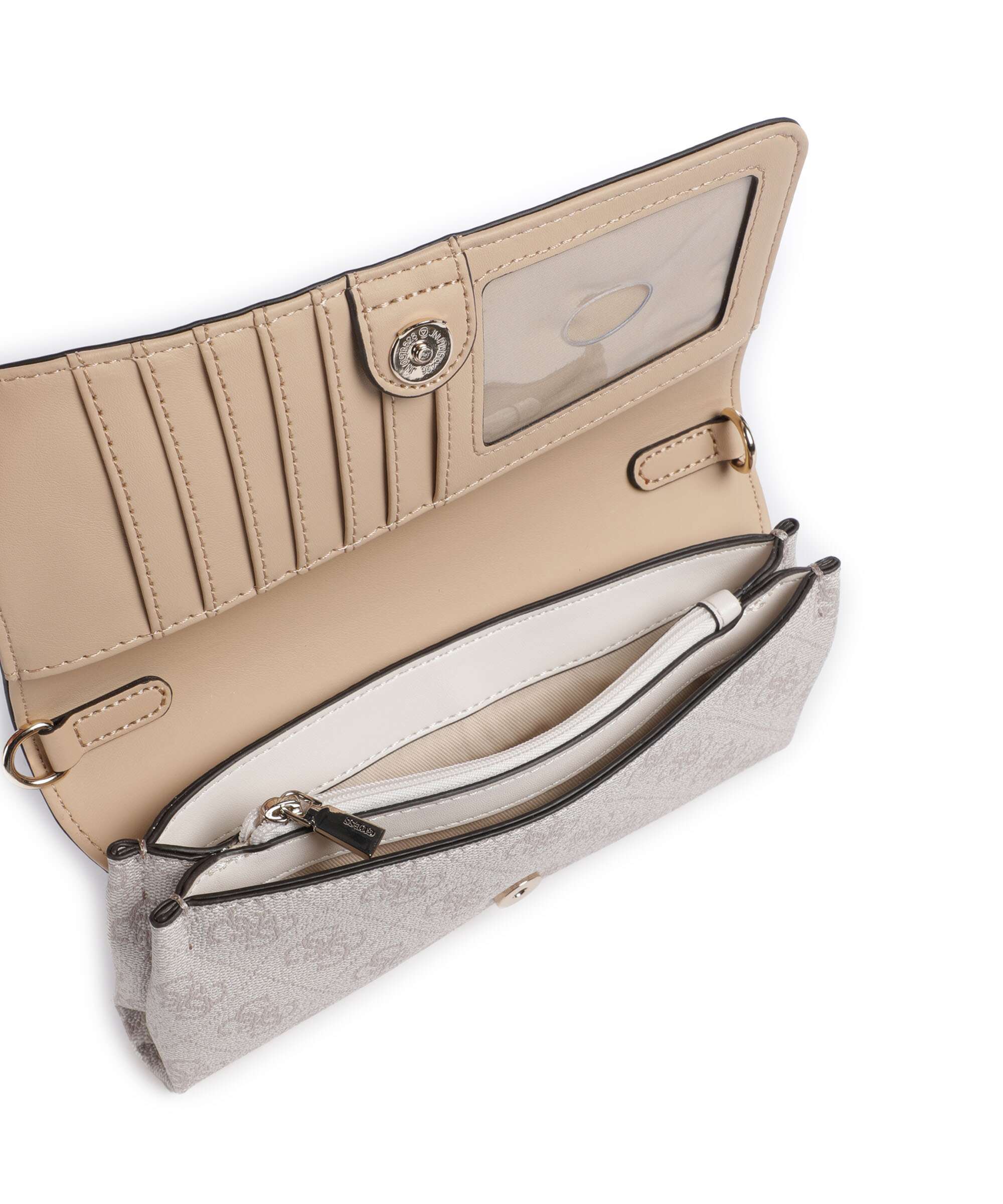 Guess Noelle 4G Basique Logo Wallet dove logo