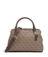 Guess Noelle 4G Basique Logo Handtasche latte logo/brown