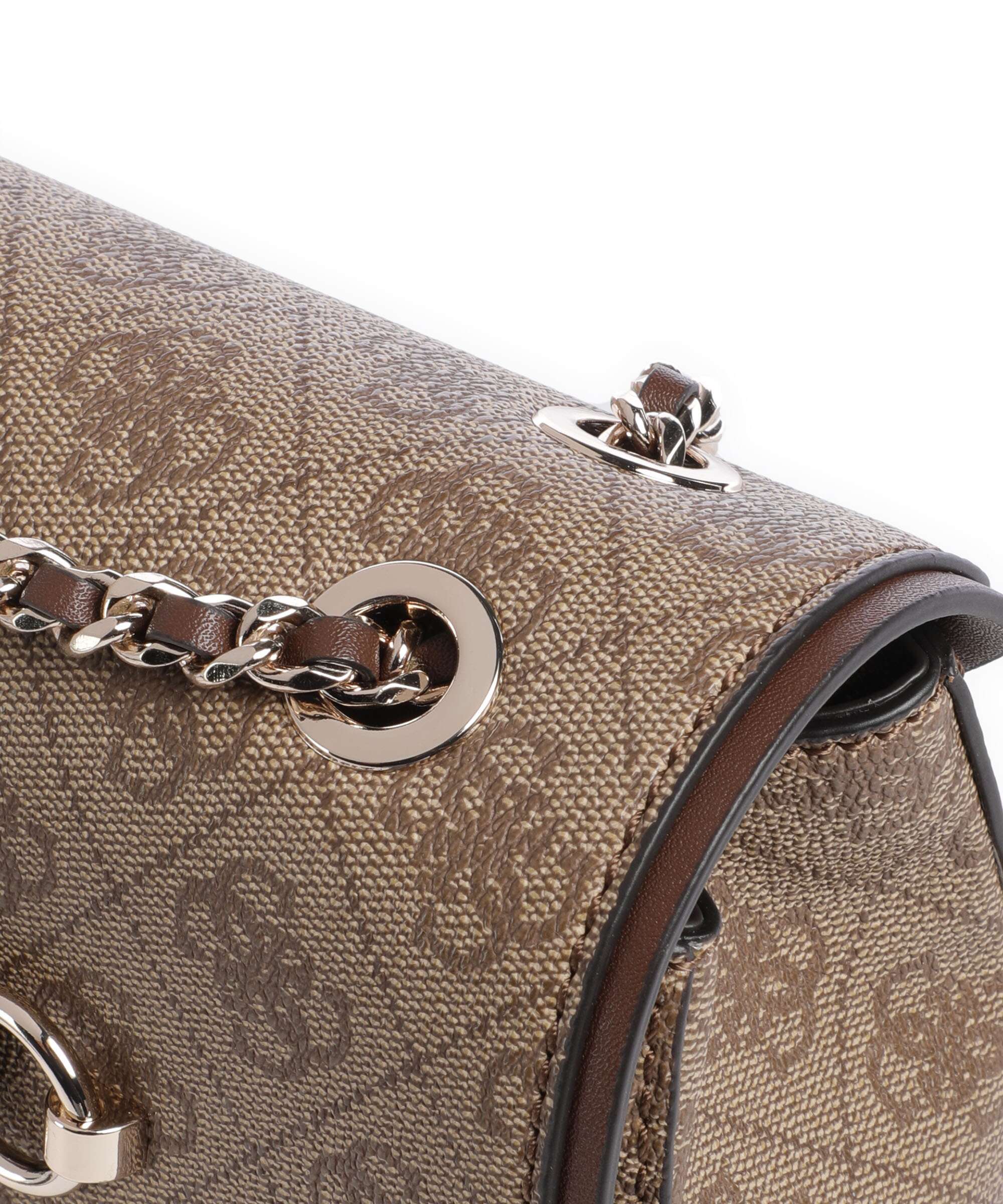 Guess Izzy Shoulder bag latte logo/brown