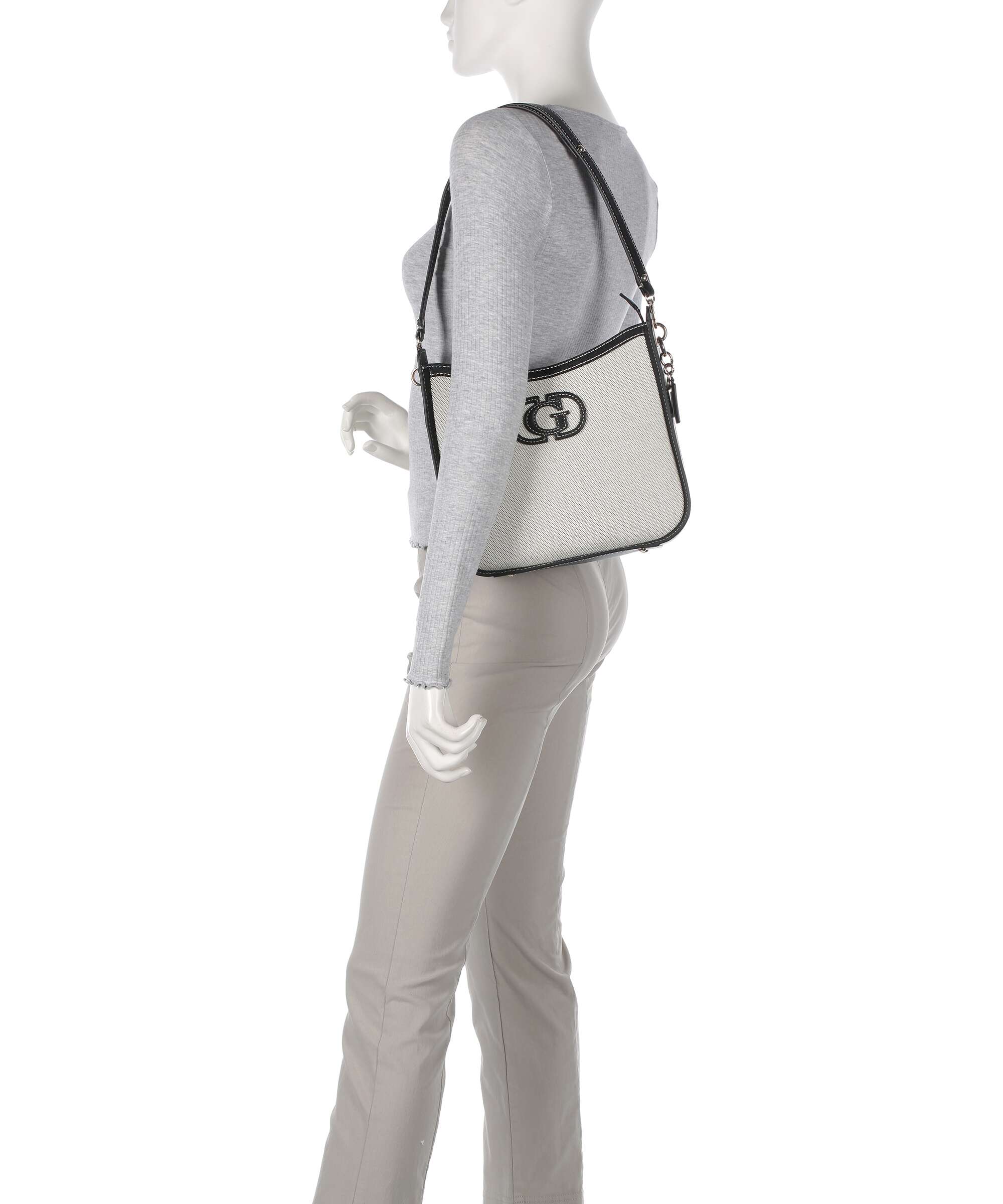 Guess Sebina Shoulder bag natural/black