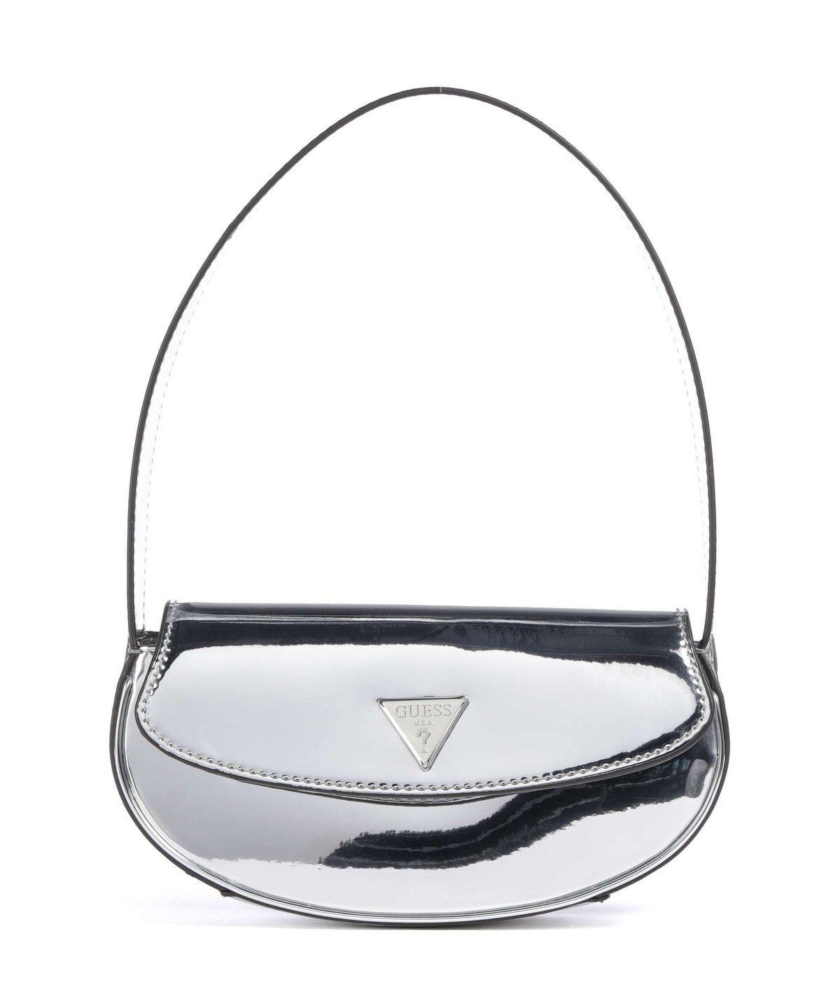 Guess Arnela Mirror Shoulder bag silver