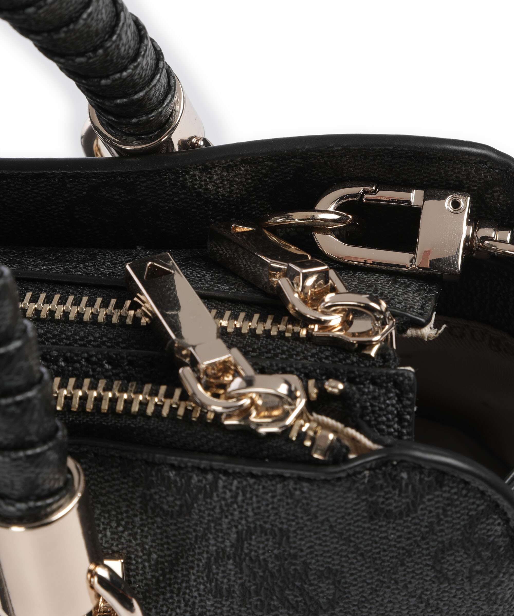 Guess Orlina 4G Logo Handbag coal logo