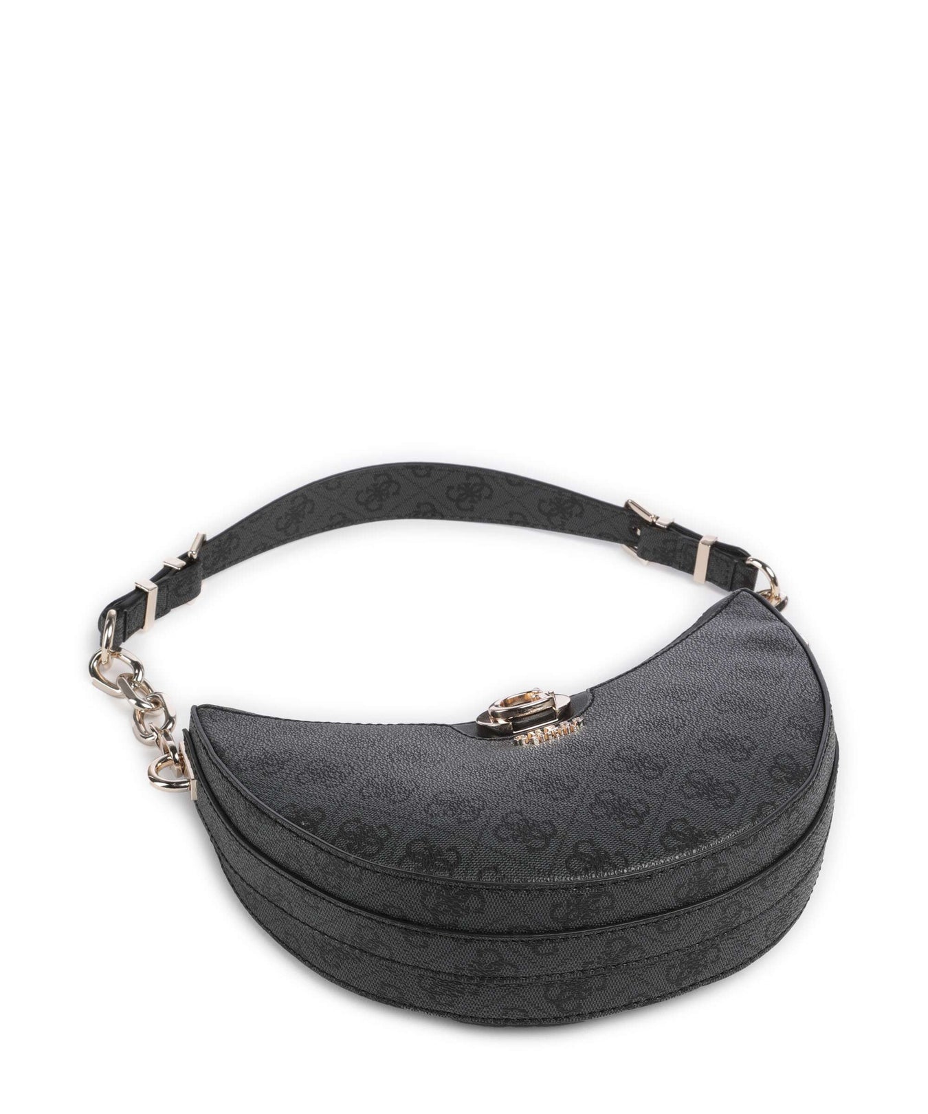 Guess Orlina 4G Logo Shoulder bag coal logo