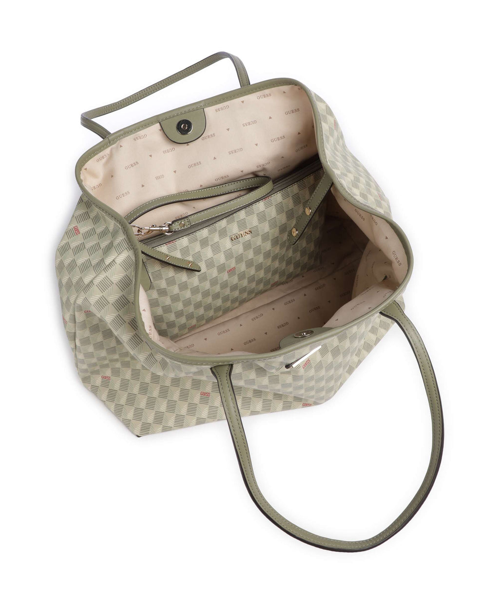 Guess G Wave Large Tote bag sage logo