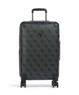 Guess Berta Maxi 4G 4-Rollen Trolley coal logo