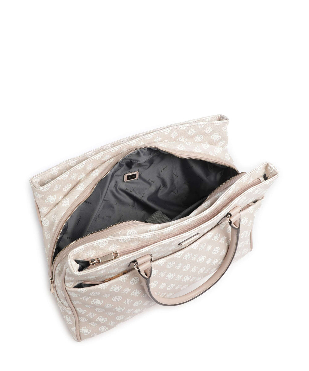Guess Wilder Tote bag beige/white