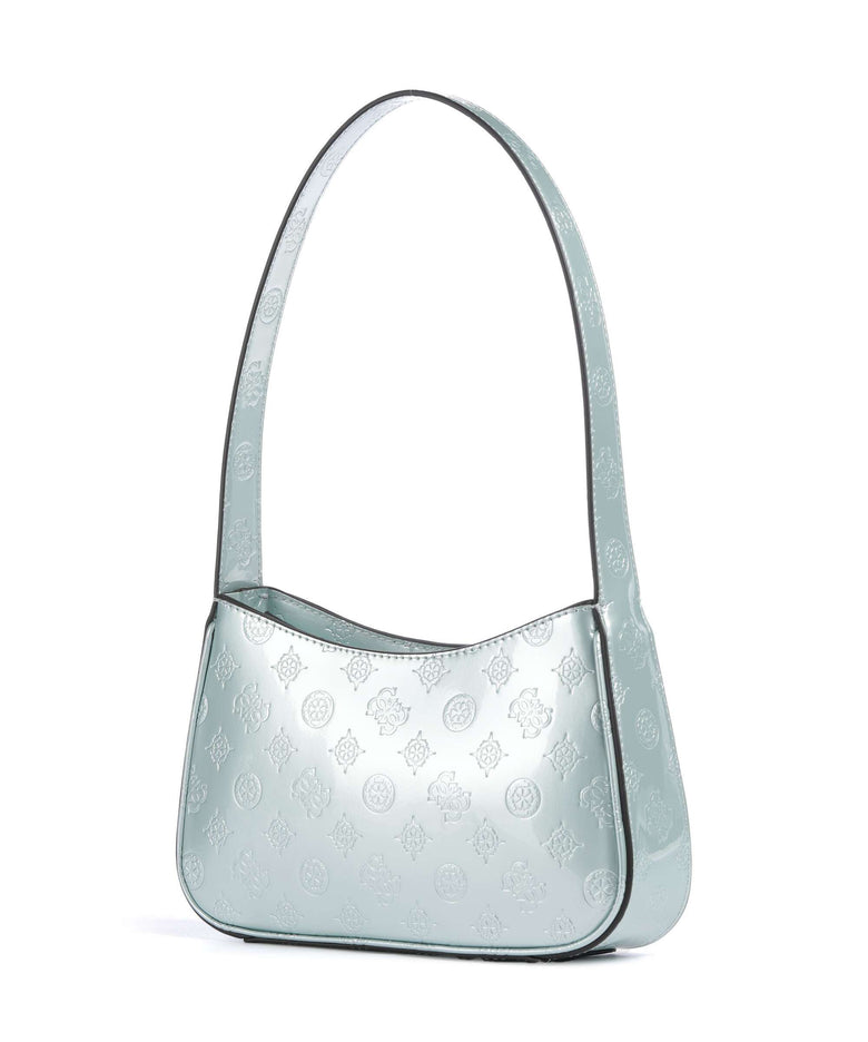 Guess Arnela Shoulder bag powder blue logo