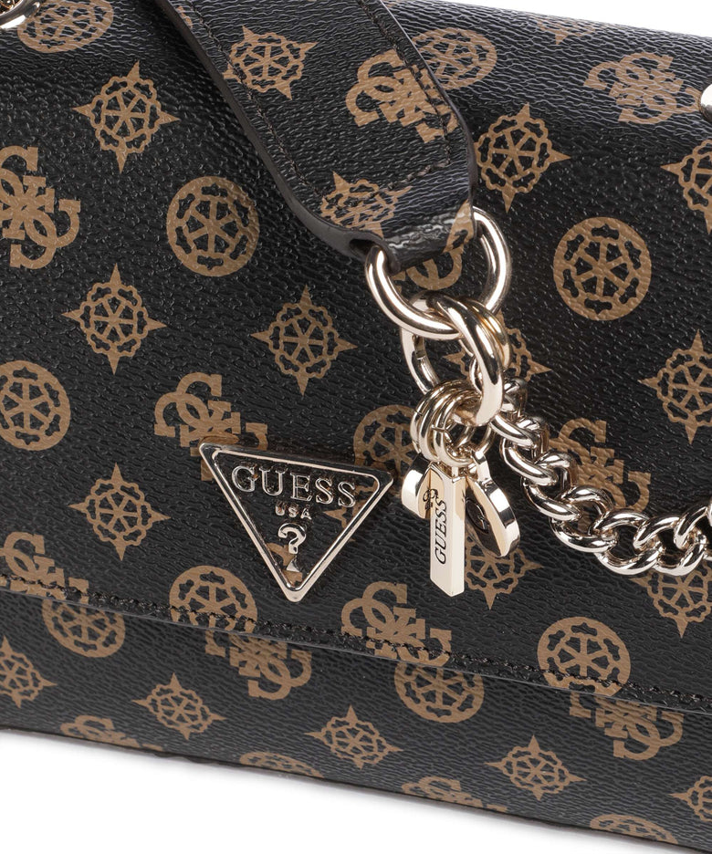 Guess Erica Eco Shoulder bag mocha logo