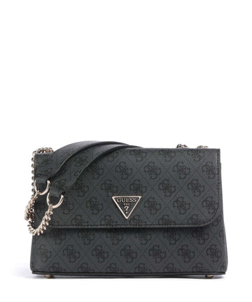 Guess Erica Eco Sac porté épaule coal logo