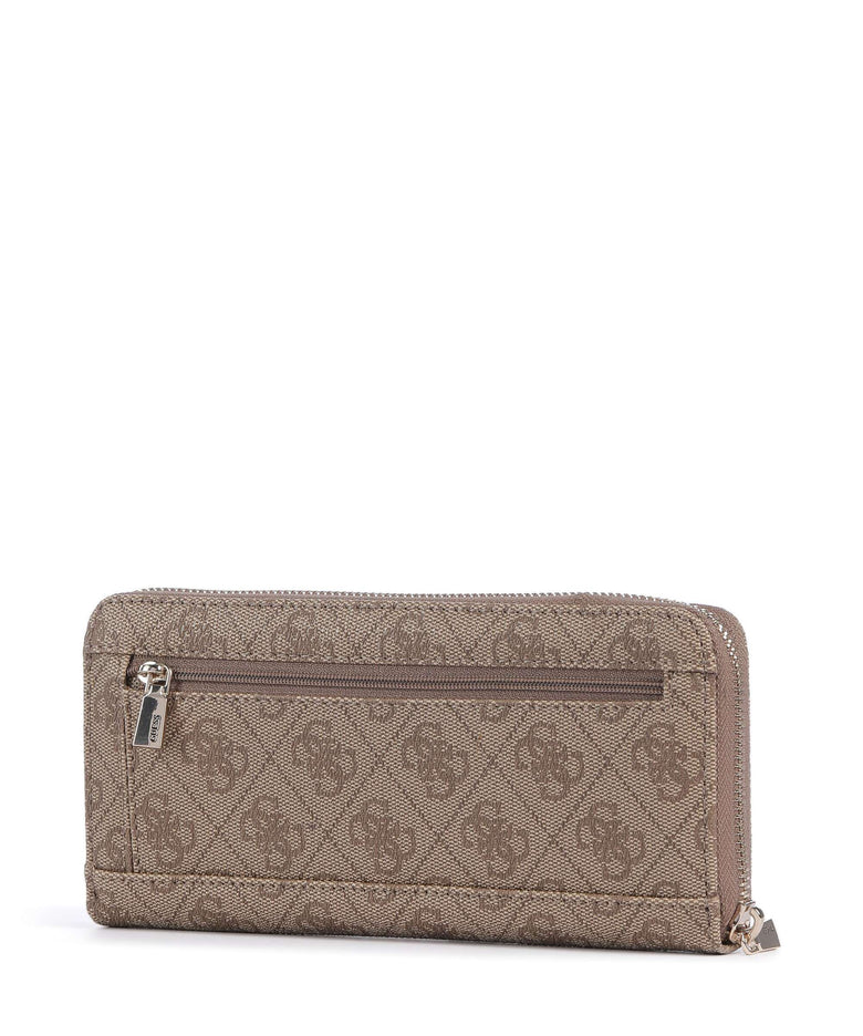 Guess Laurel II Large Wallet latte logo