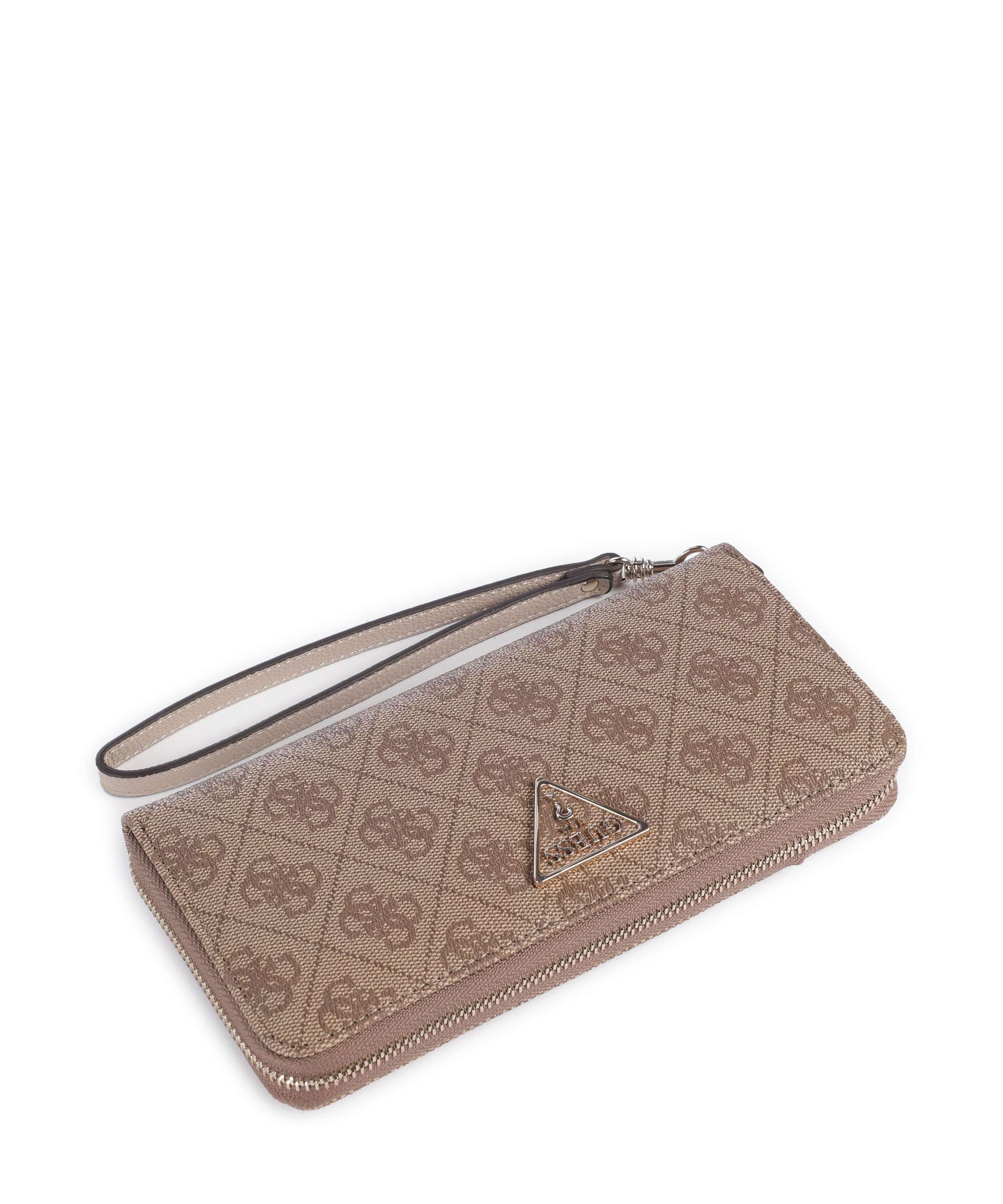 Guess Laurel II Large Wallet latte logo