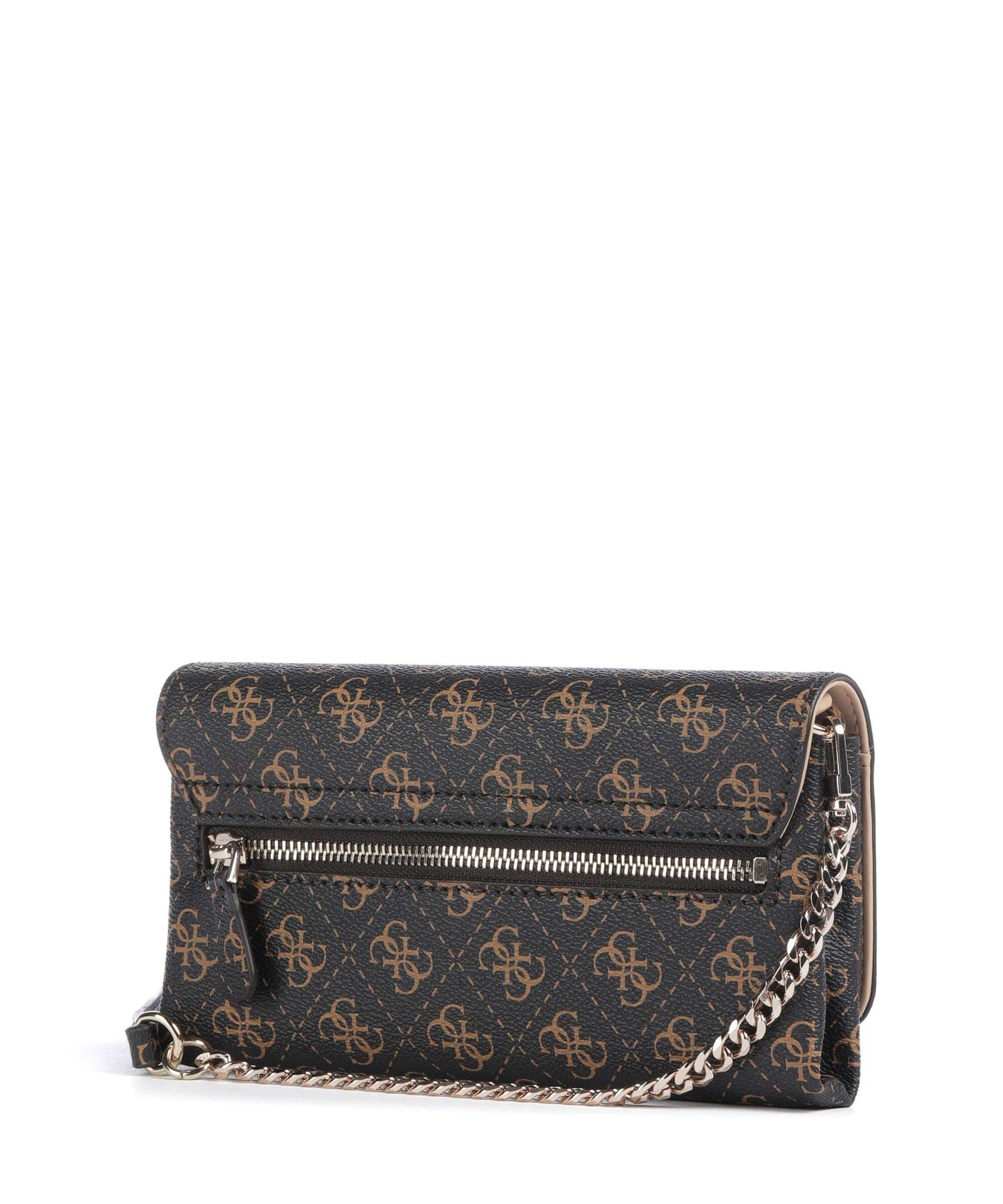 Guess Noelle Q Logo Wallet brown logo