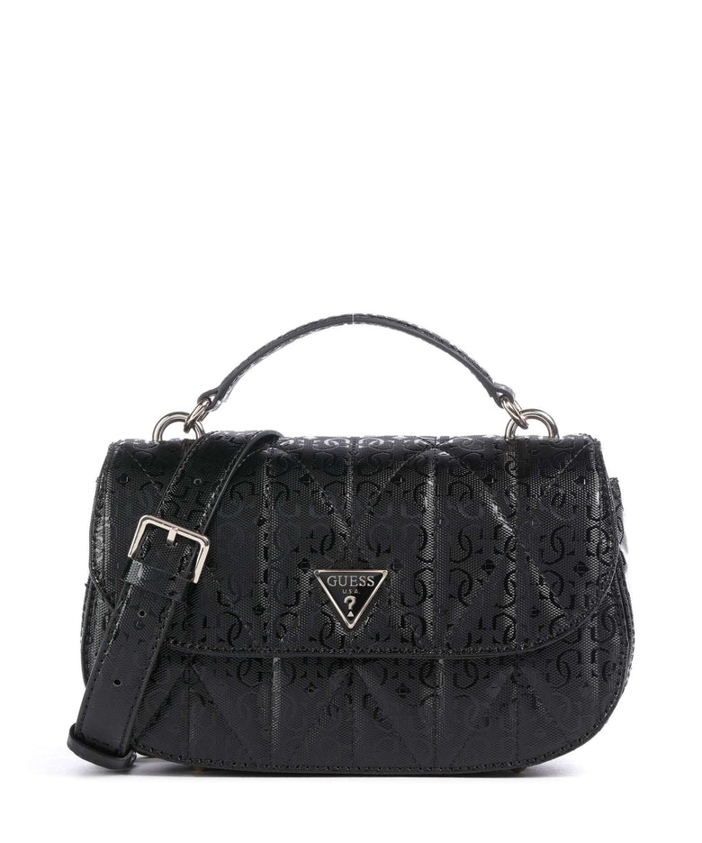 Guess Aldina G-Shine Crossbody bag black