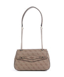 Guess Katya 4G Logo Schultertasche latte logo