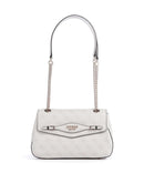 Guess Katya 4G Logo Schultertasche white logo