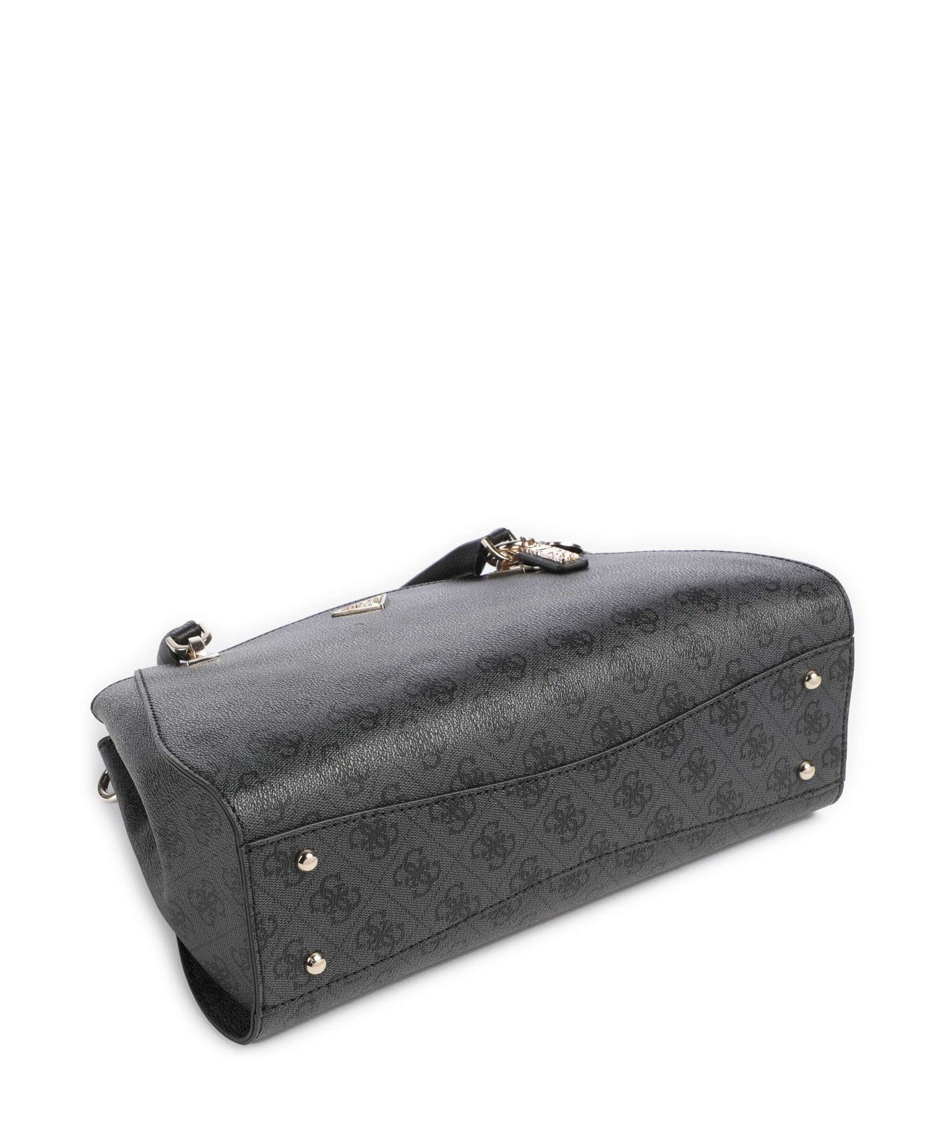 Guess Noelle 4G Logo Handbag coal logo