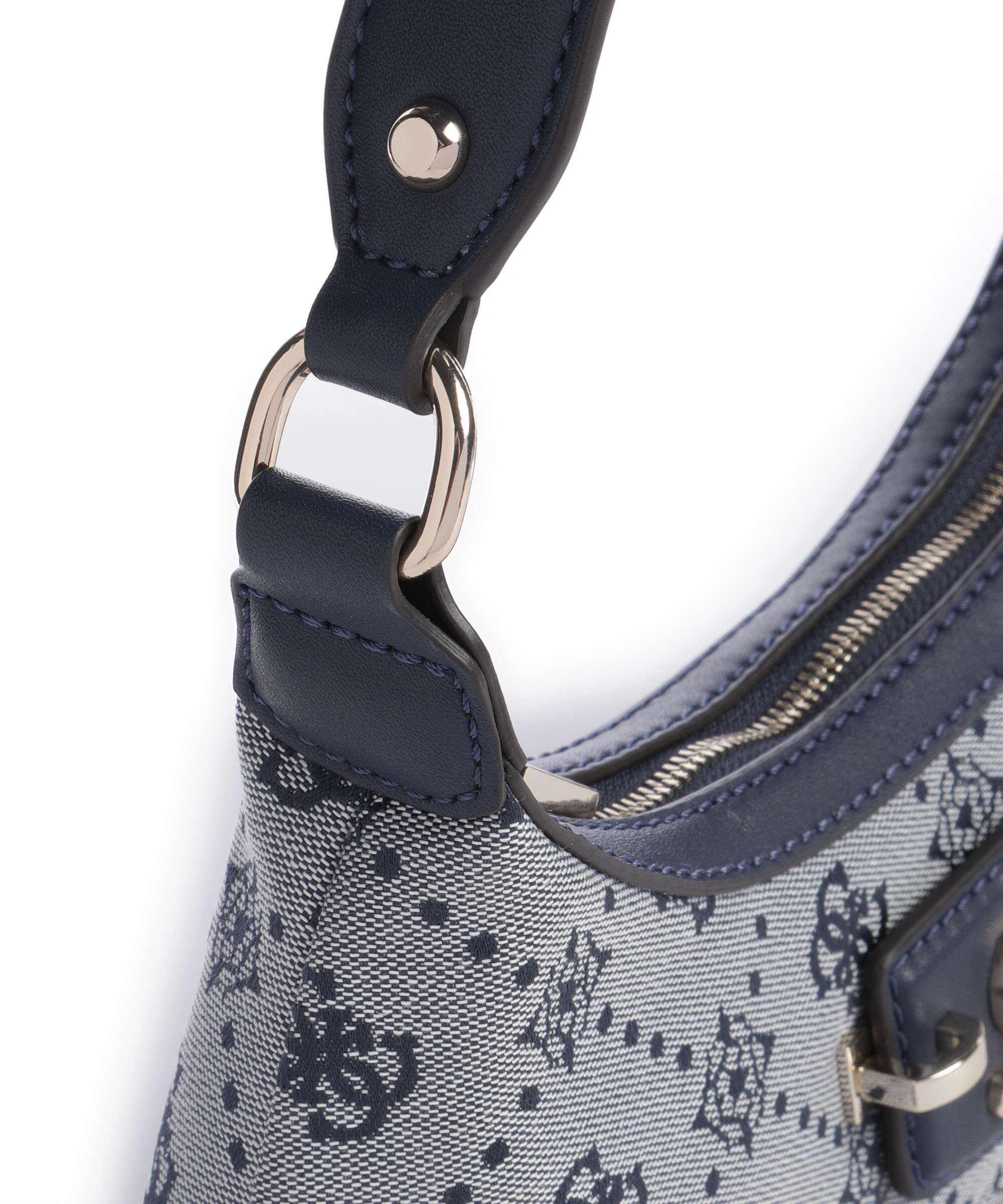 Guess Neda 4G Peony Logo Shoulder bag navy logo